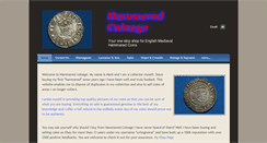 Desktop Screenshot of hammeredcoinage.com